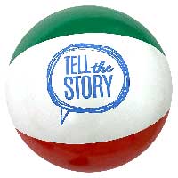 12'' Tell The Story Beach Balls