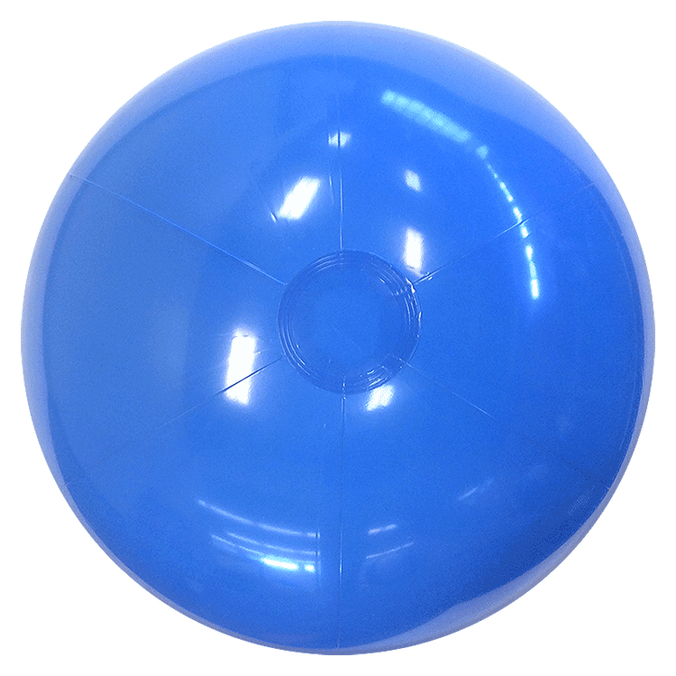 Largest Selection of Beach Balls 24Inch Solid Light Blue Beach Balls