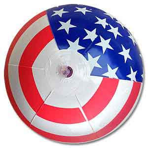 16'' Stars & Stripes Beach Balls