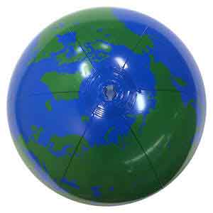 globe beach ball target