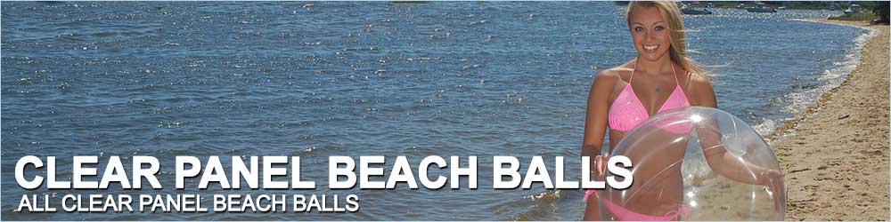 Clear Beach Balls