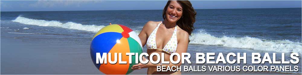 Multicolor Beach Balls
