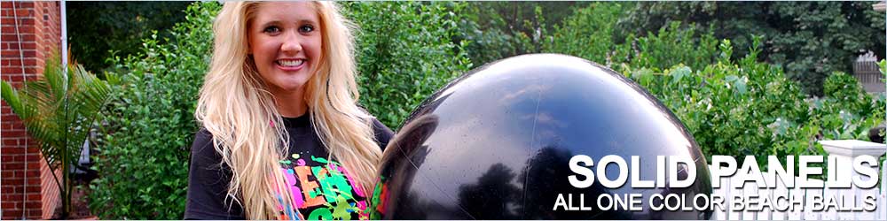 Solid Color Beach Balls